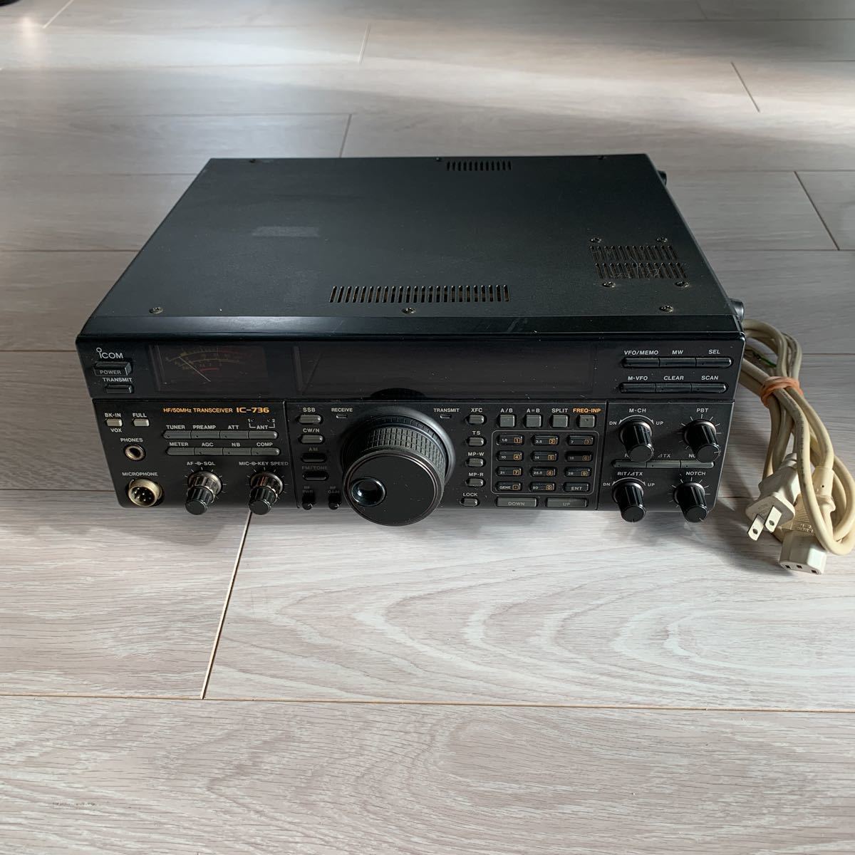 ジャンク ICOM アイコム IC-736 トランシーバー 無線機 211400014012
