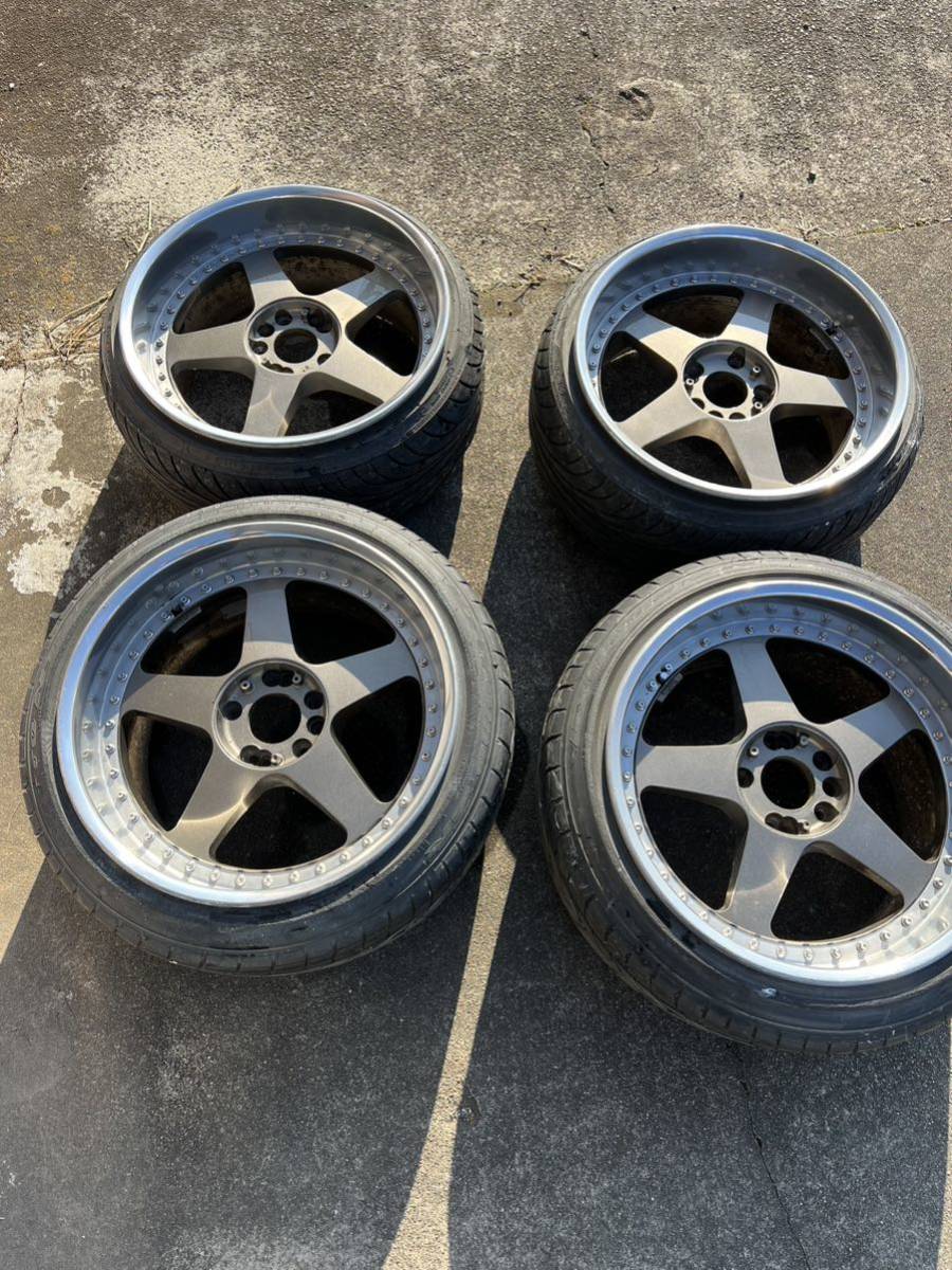 超希少 当時物 深リム ヴェイルサイド Veilside アンドリューV 18