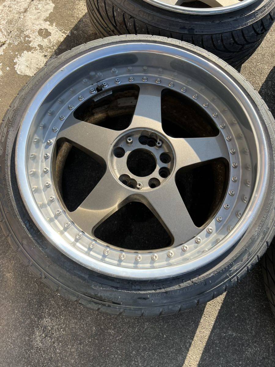 ヴェイルサイド アンドリューV veilside 18インチ9.5J 2本セット 