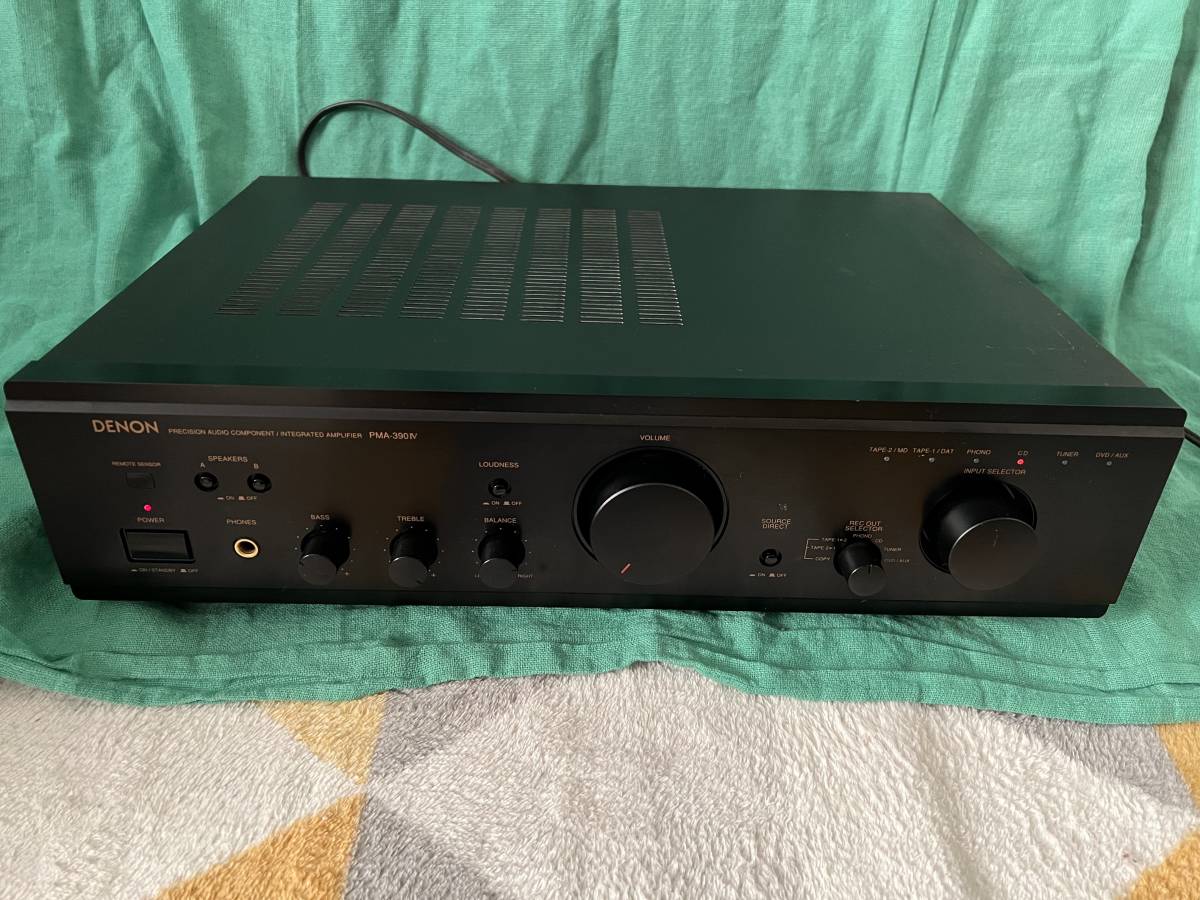 DENON プリメインアンプ PMA-390IV 良品 売り切り PMA-390IV-K