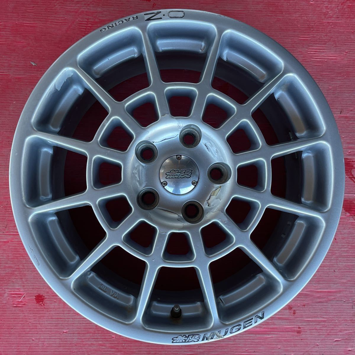 希少 MUGEN 無限 OZ Racing 17×7J+53 PCD114.3-5穴 ハブ径約65mm MADE 