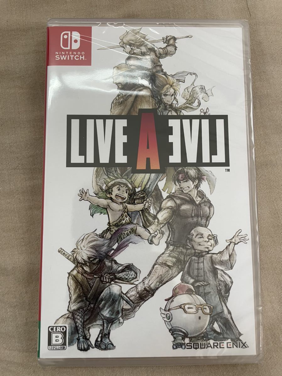 【新品】ニンテンドースイッチ　ライブアライブ　LIVE A LIVE ／Nintendo Switch ソフト スクエアエニックス_1