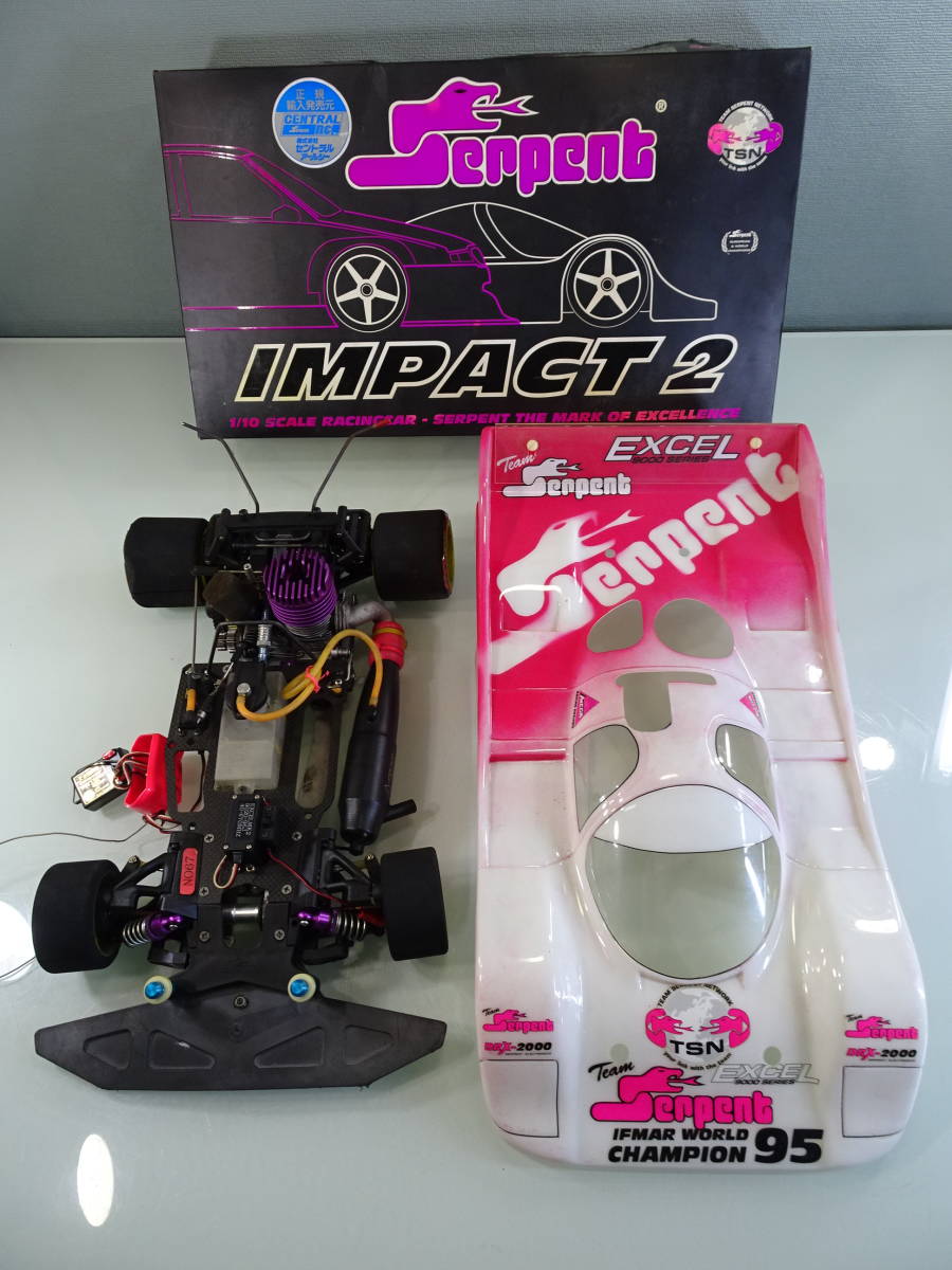 未組立 SERPENT 1/10 エンジンRC IMPACT 10 SPORT VERSION ラジコン