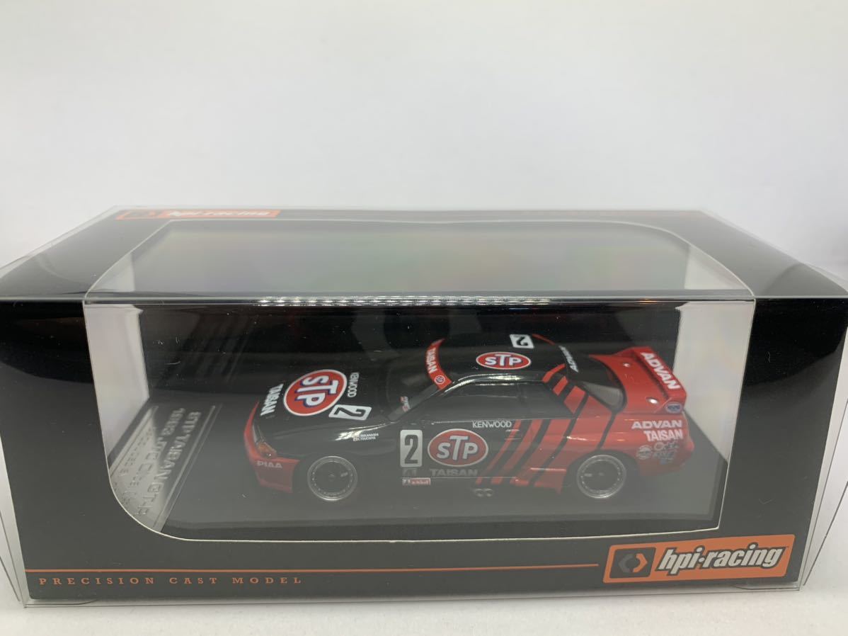 [絶版品] 1/43 hpi 8611 Nissan Skyline GT-R R32 #2 1993 STP TAISAN ADVAN JTC Oita BNR32 日産 スカイライン 