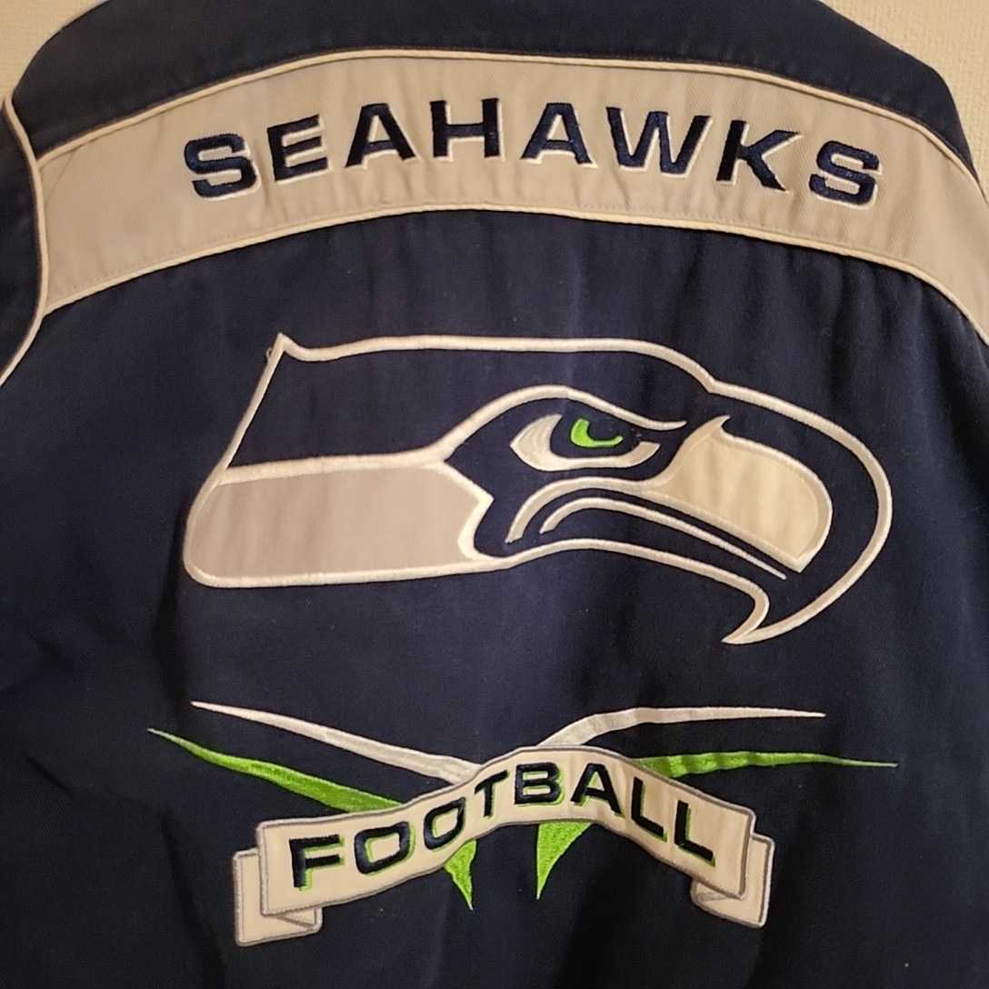 NFL シアトル シーホーク Seattle Seahawks SEA スタジャン ジャケット
