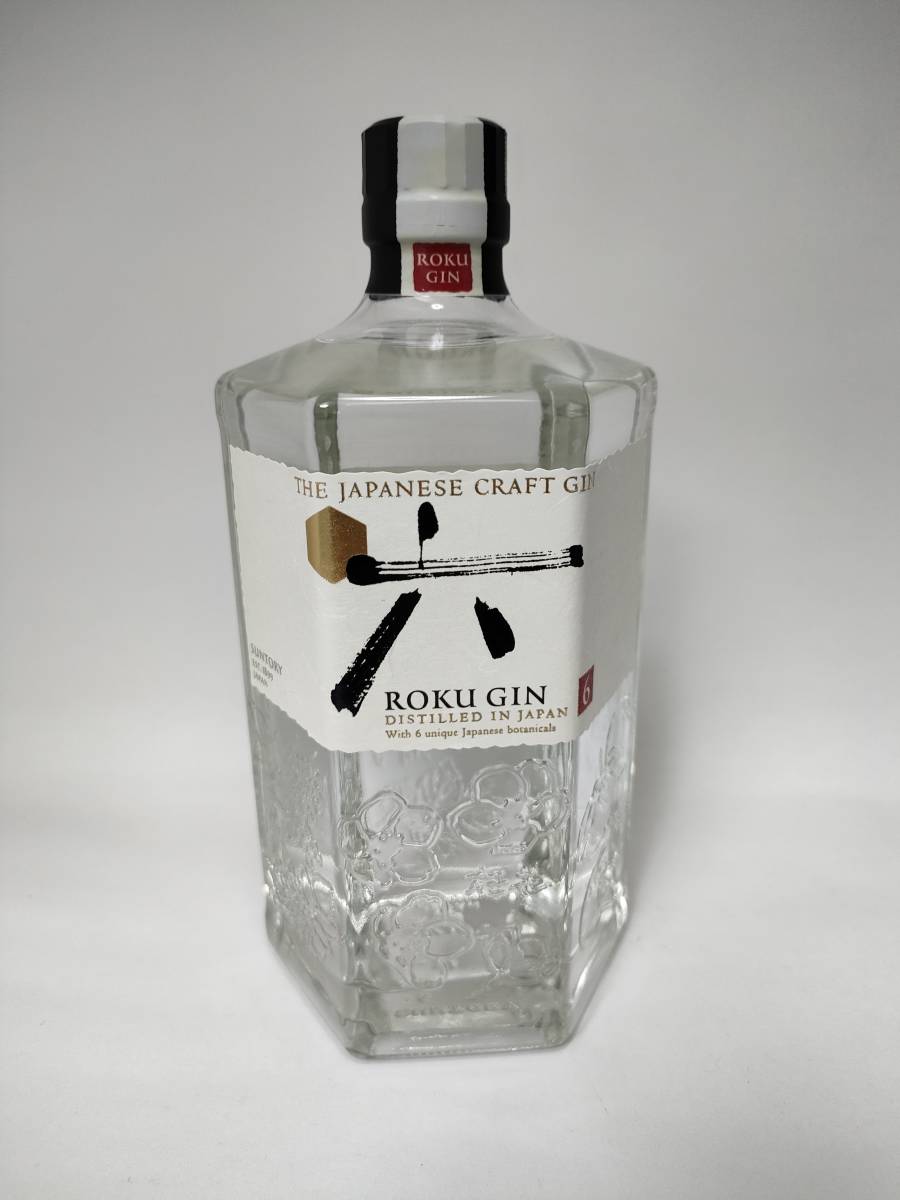 【新品未開封・即日発送】サントリー ジャパニーズクラフトジン ROKU 六 6 47% 700ml 箱なし ★彡