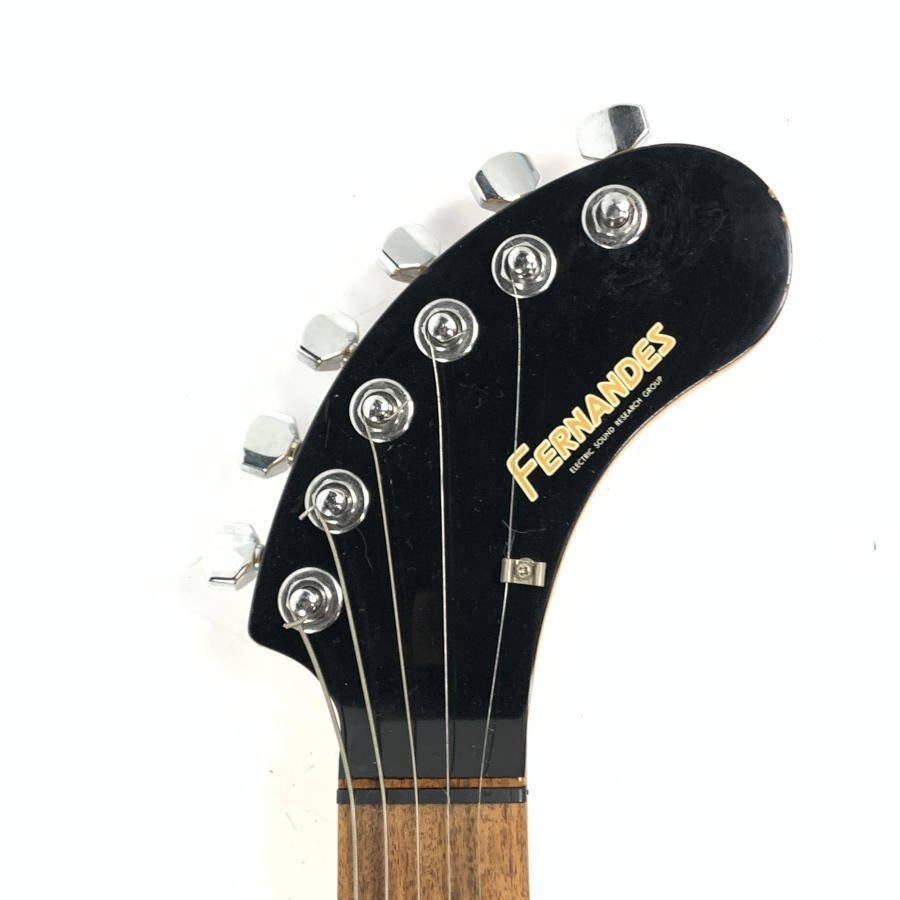 FERNANDES ZO-3 フェルナンデス エレキギター 黒系 ソフトケース付き