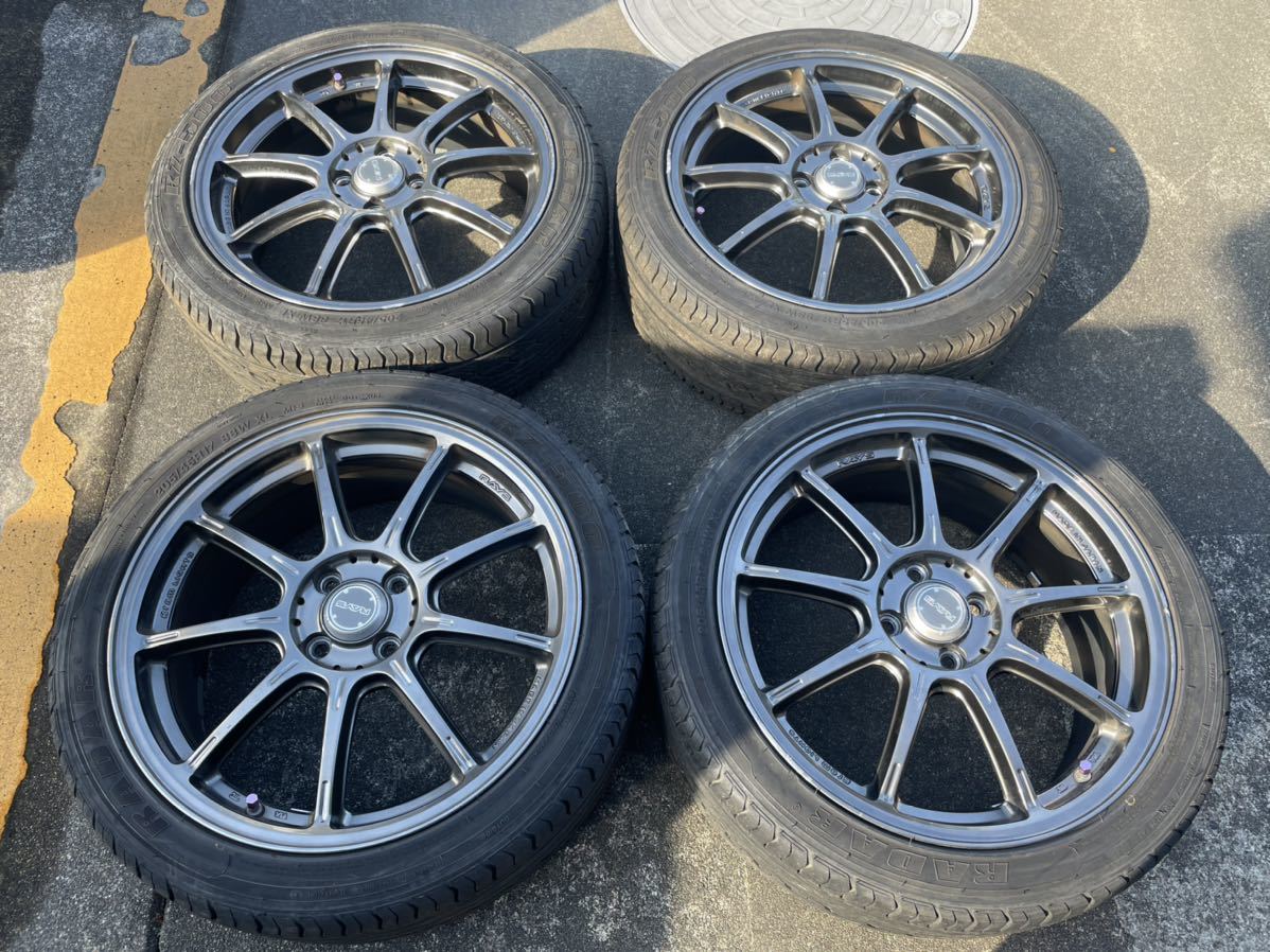 値下げ RAYS レイズ グラムライツ 57G 17×7J 50 4H PCD100 HB 205