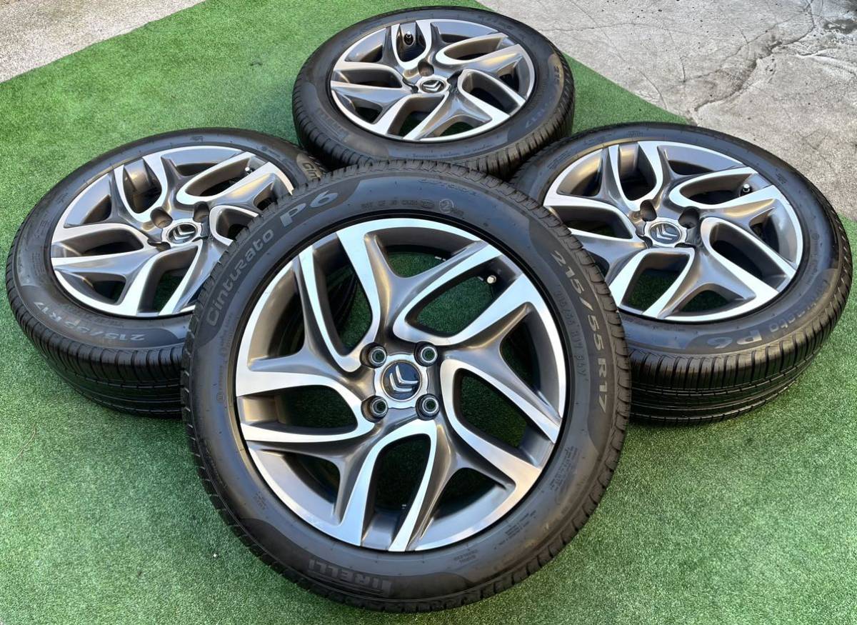 CITRON シトロエンDS5 純正 17インチ アルミホイール☆PIRELLI 2021年 