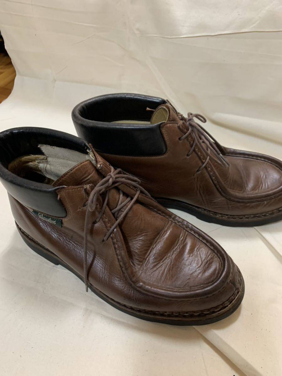 ミカエル パラブーツ MICHAEL PARABOOT | シューズ Paraboot（パラブーツ）｜Paraboot（パラブーツ）MICHAEL チロリアン レース チロリアンシューズ michael-griff2-rf Paraboot 国内正規品 2&frasl;モスグリーン PARABOOT&frasl;ショートブーツ&frasl;marche BLACK