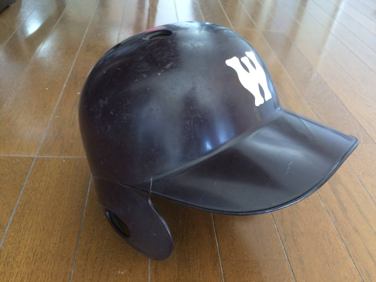 早稲田大学 硬式野球ヘルメット ジャンク(大人用)｜売買された 