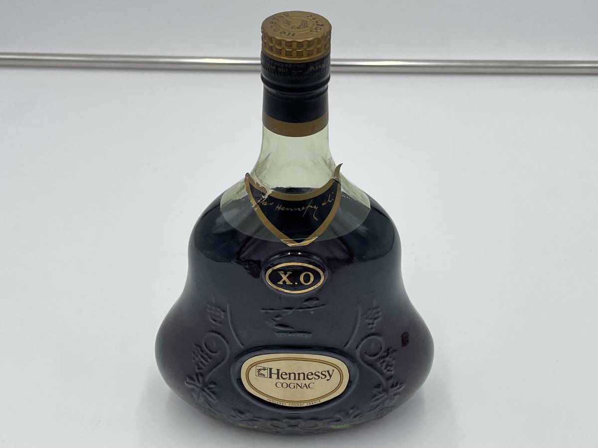 Hennessy X.O. コニャック 箱付き　古酒　金キャップ 未開封 コニャック XO Hennessy 0 金キャップ 古酒Hennessy 【未開封品