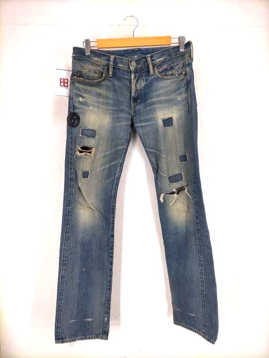 HYSTERIC GLAMOUR(ヒステリックグラマー) 小窓デニム ポケットスタッズ