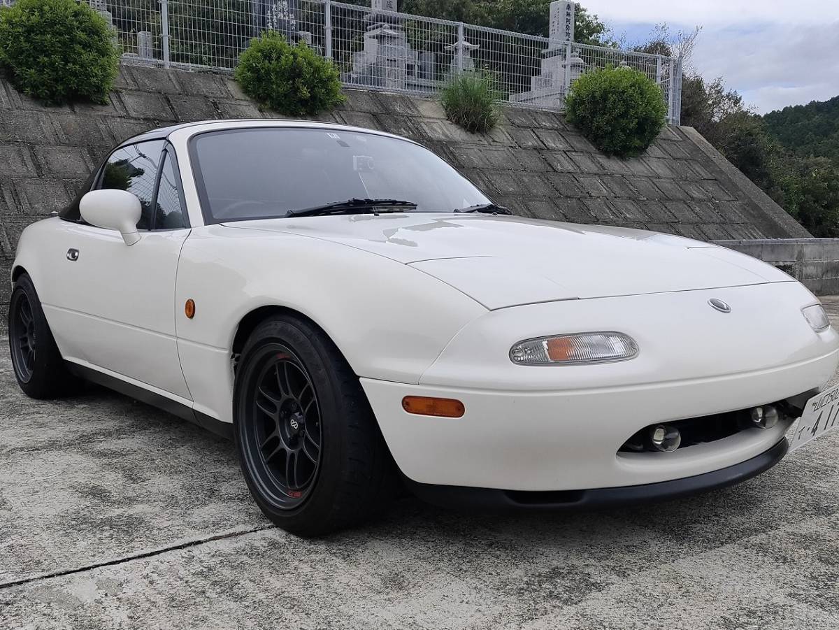 美車 最終型 ユーノス ロードスター 5MT NA8C 平成9年 スペシャルPKG