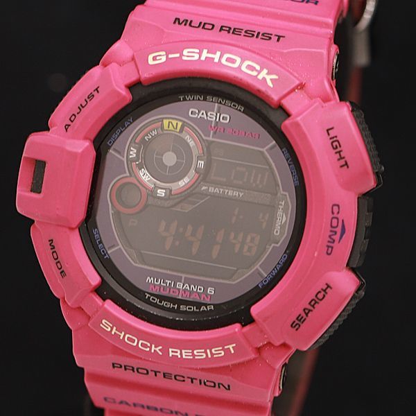 1円 稼働 良品 カシオ Gショック マッドマン GW-9300 デジタル タフ