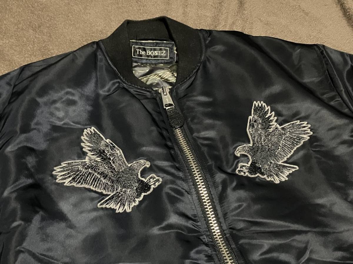 The BONEZ MA-1 BK JACKET 333枚限定生産 検 ジャケット JESSE JSF 