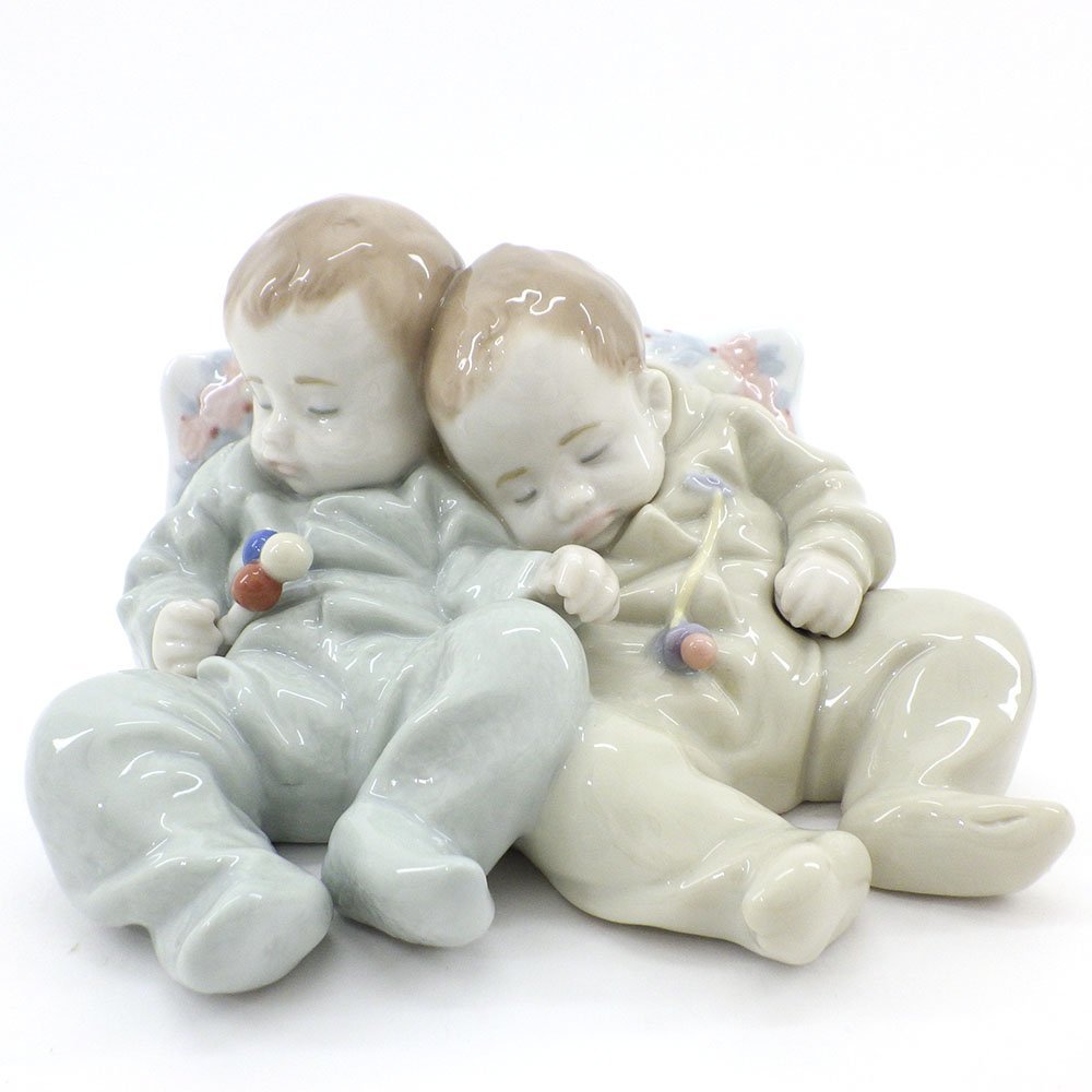 1円～ Lladro リヤドロ No.5772 「赤ちゃんの夢」 フィギュリン インテリア 置物 陶器 119-1684771【O商品】
