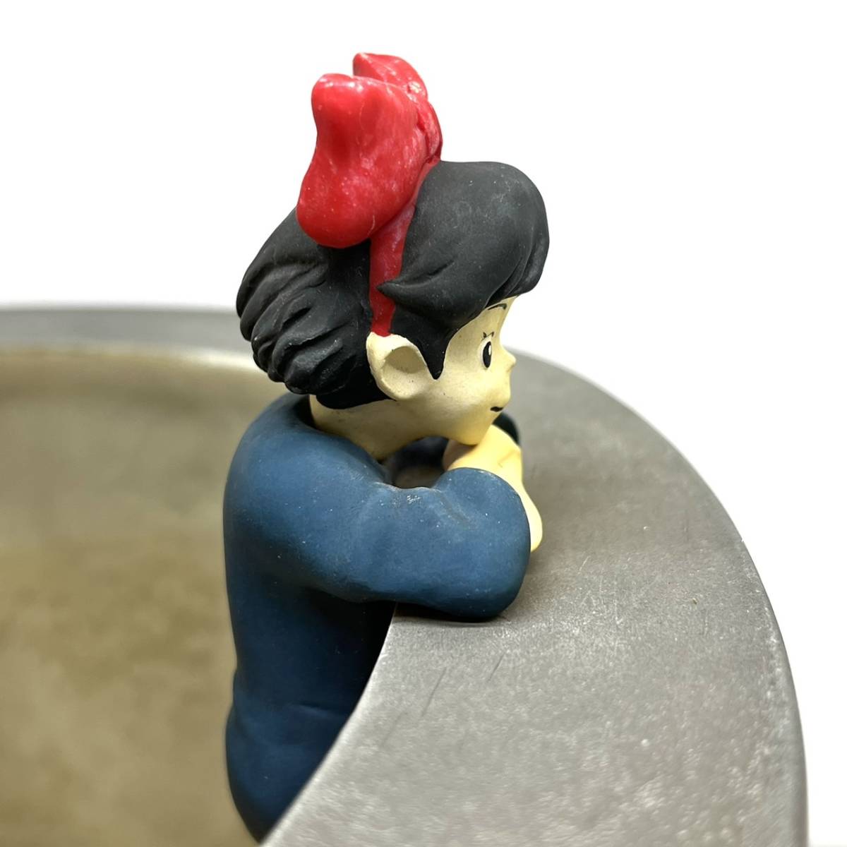 未使用 魔女の宅急便 キキとグーチョキパン店プランター ピック付き