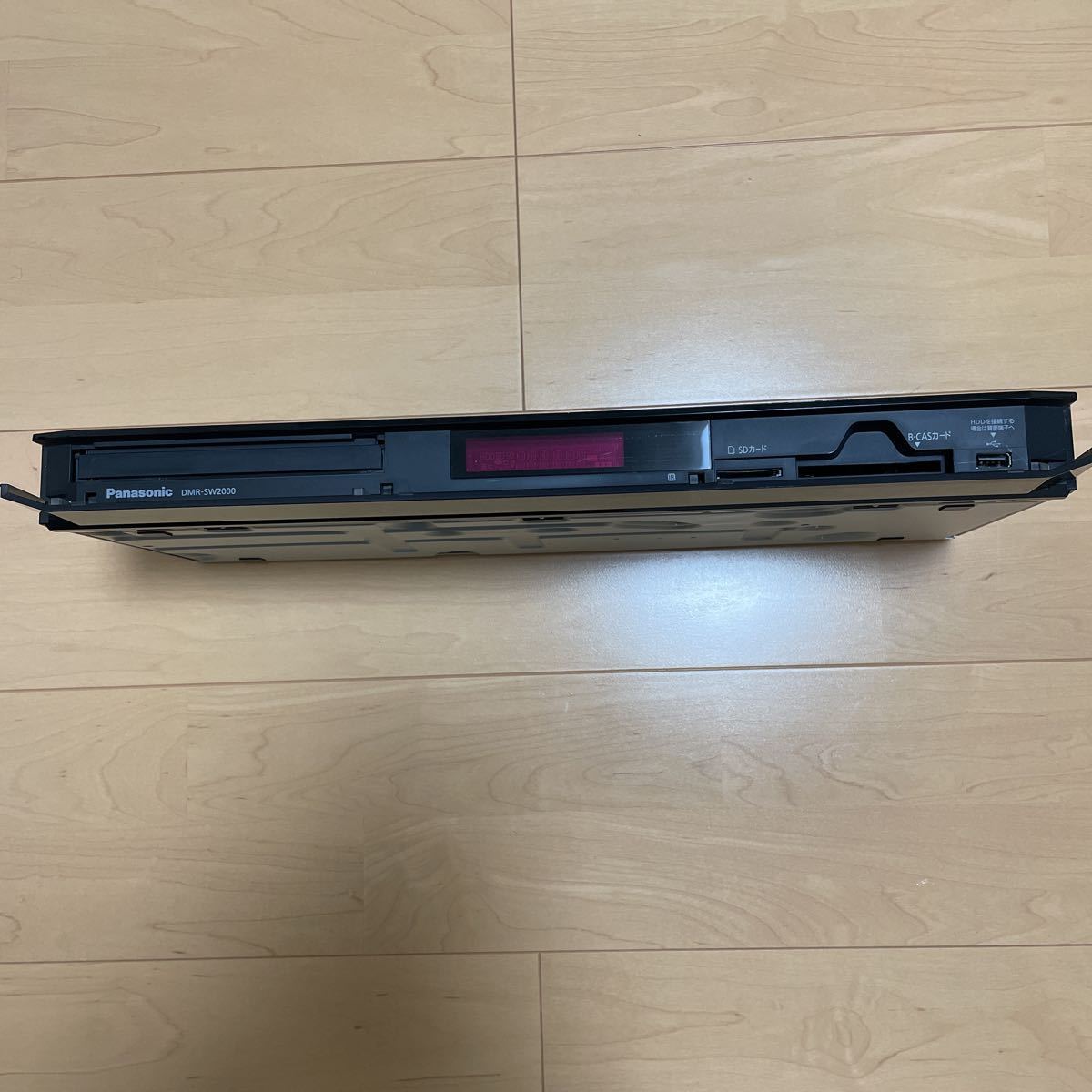 パナソニック 2TB HDDBlu-rayレコーダー DMR-SW2000 動作確認済 中古
