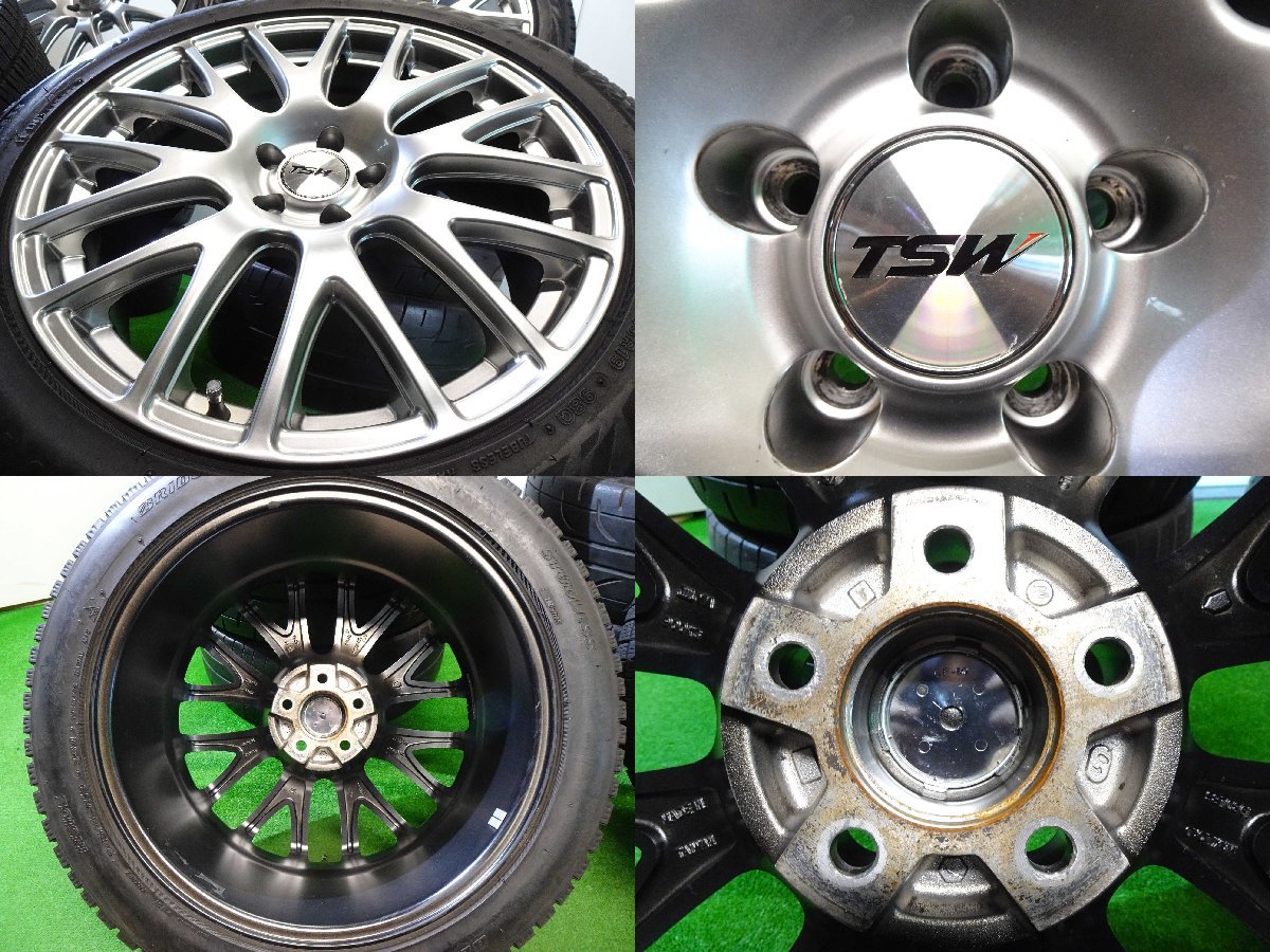 車 TSW MUGELLO 18インチ 8J ブリザック VRX2