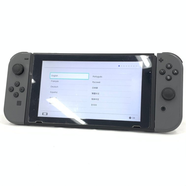 Nintendo Switch HAC-001 -01 ニンテンドースイッチ スイッチ グレー