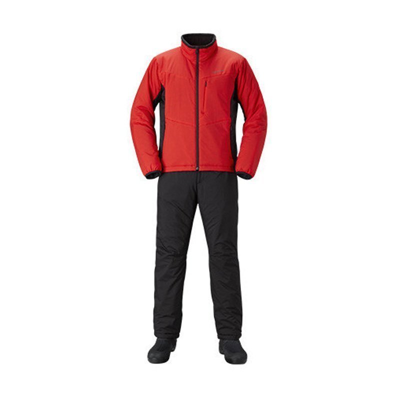 シマノ MD-055T レッド Mサイズ インシュレーションスーツ【50％OFF】