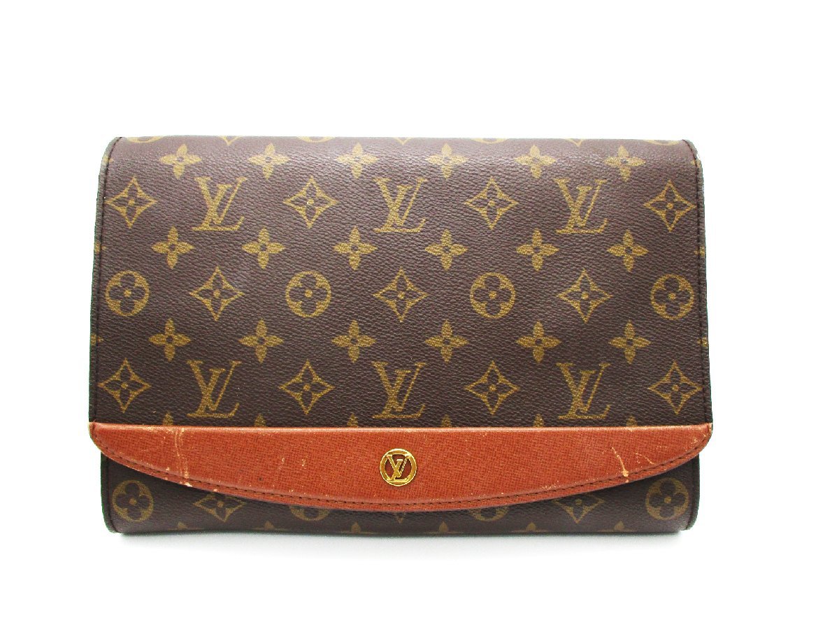 LOUIS VUITTON ルイヴィトン モノグラム ボルドー クラッチ バッグ