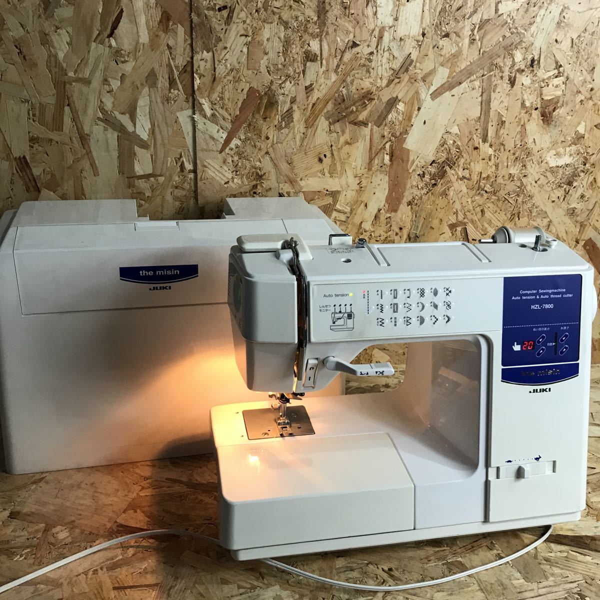 HZL-7800 JUKI ジューキ ミシン misin the 通販 - Yahoo!オークション 