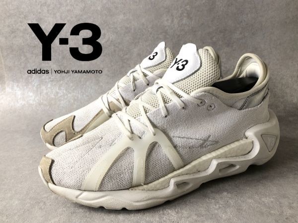 Y-3○Yohji Yamamoto x adidas○ロゴ刺繍ローテク スニーカー Y-3○Yohji Yamamoto x adidas○ロゴ刺繍ローテク スニーカー