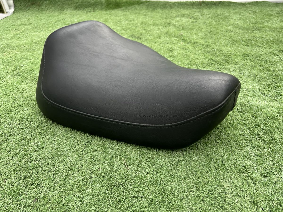 希少！～’03 スポーツスター XLH883 スムーズルック純正ソロシート 中古良品（検）XLH1200/XL883 ソラマメ そら豆 ピーナッツ ピーナツ