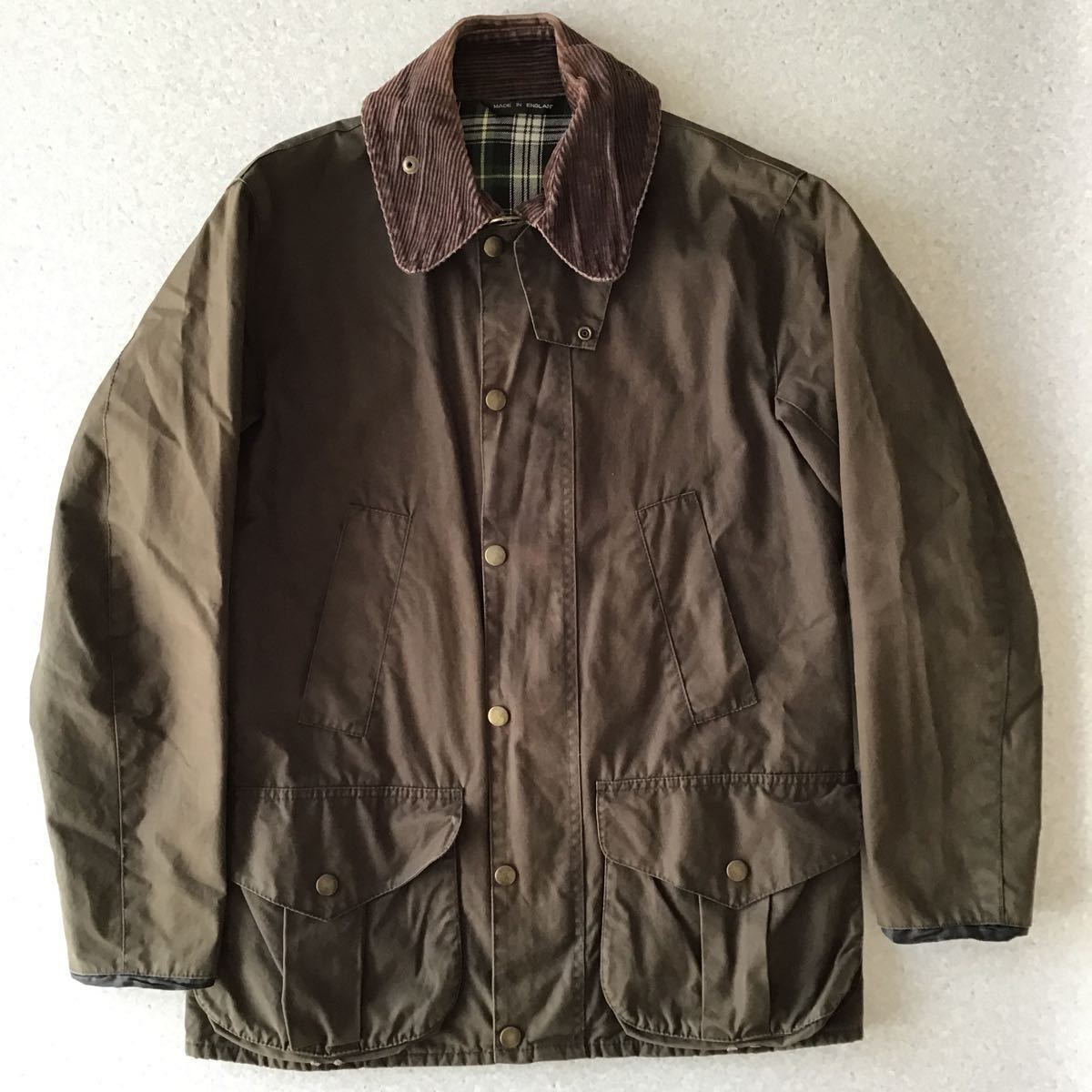 ハンタージャケット　サファリジャケット　ミニタリージャケット　MADE IN ENGLAND サイズ36 (Ｓ) カーキ