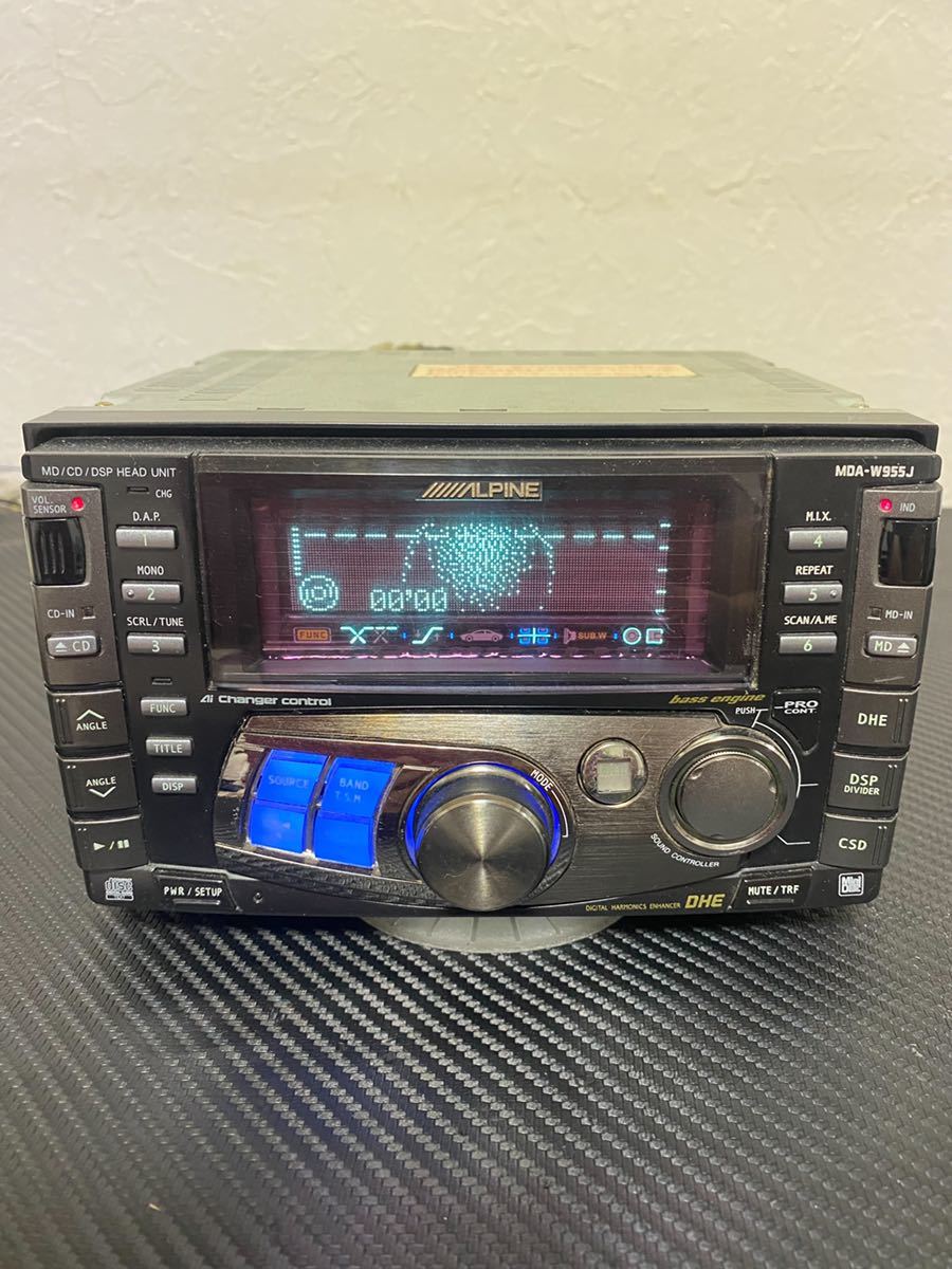 ☆送料込み☆ジャンク品☆ ALPINE MDA W955J CD MD JDM アルパイン