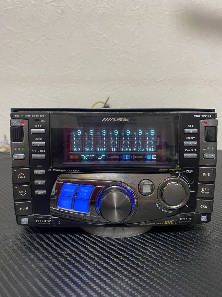 ☆送料込み☆ジャンク品☆ ALPINE MDA W955J CD MD JDM アルパイン