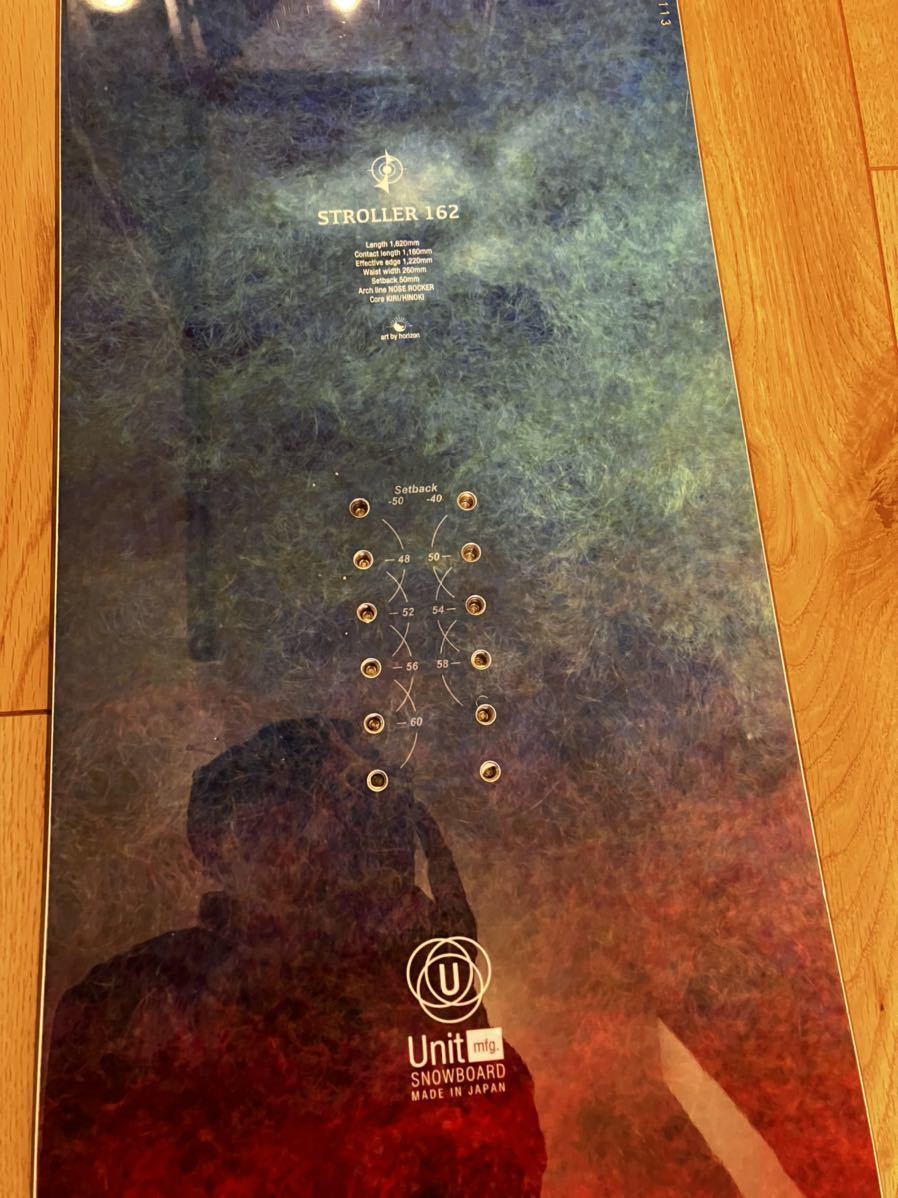 21-22 unit mfg ストローラー stroller 162 パウダーボード 前期モデル  