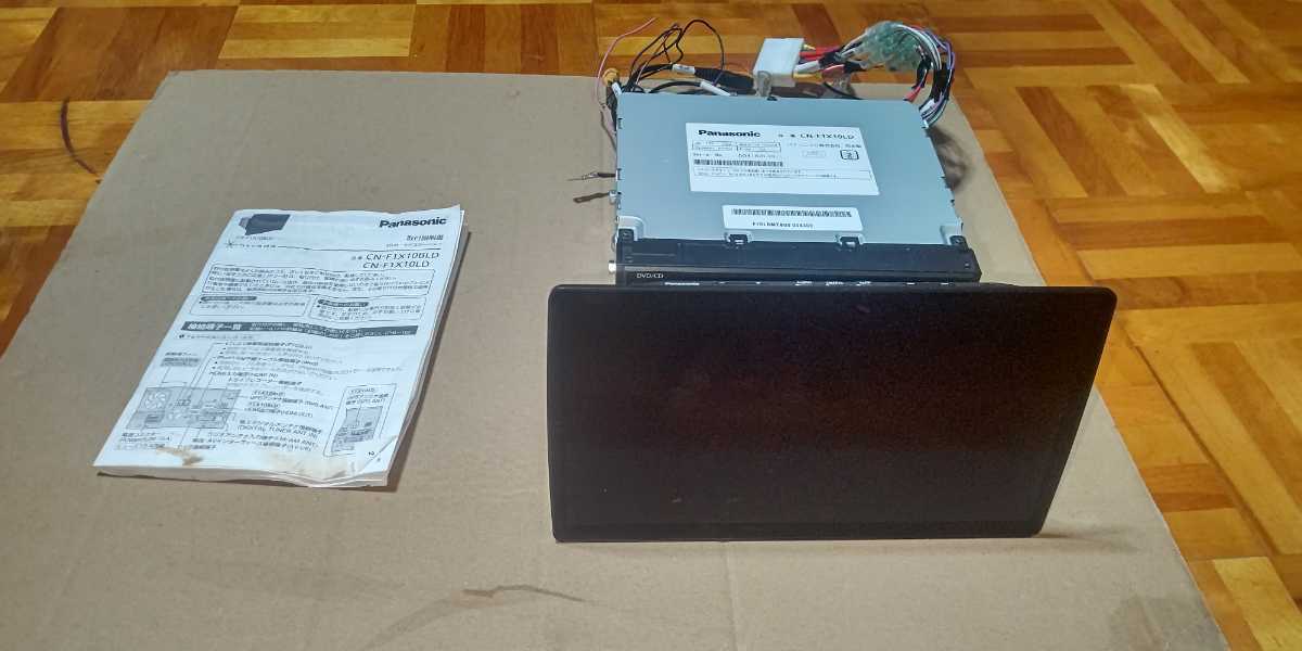 ジャンク品 カーナビ Panasonic ストラーダ CN-F1X10LD Panasonic