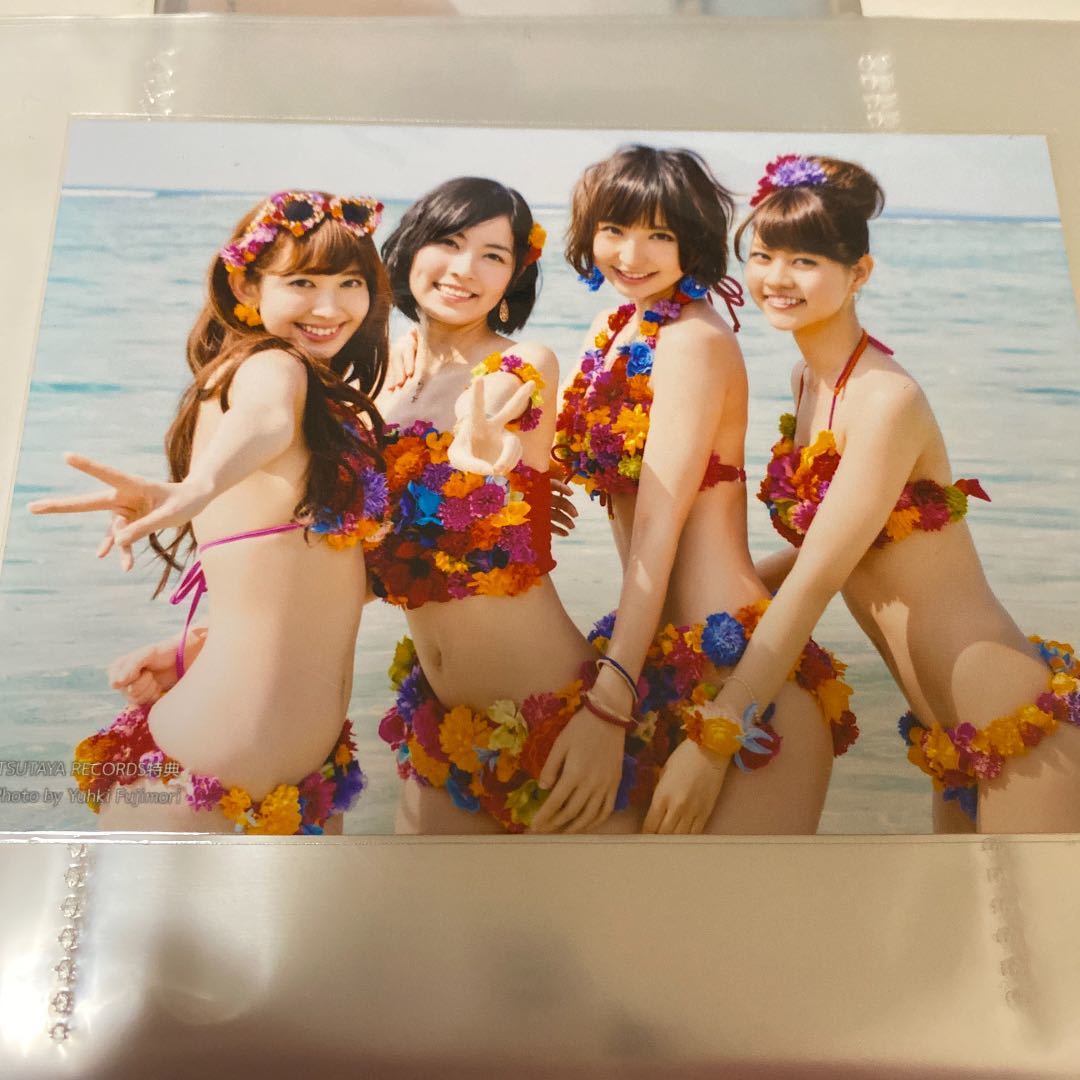 AKB48 さよならクロール TSUTAYA 店舗特典 生写真 松井珠理奈 小嶋陽菜 