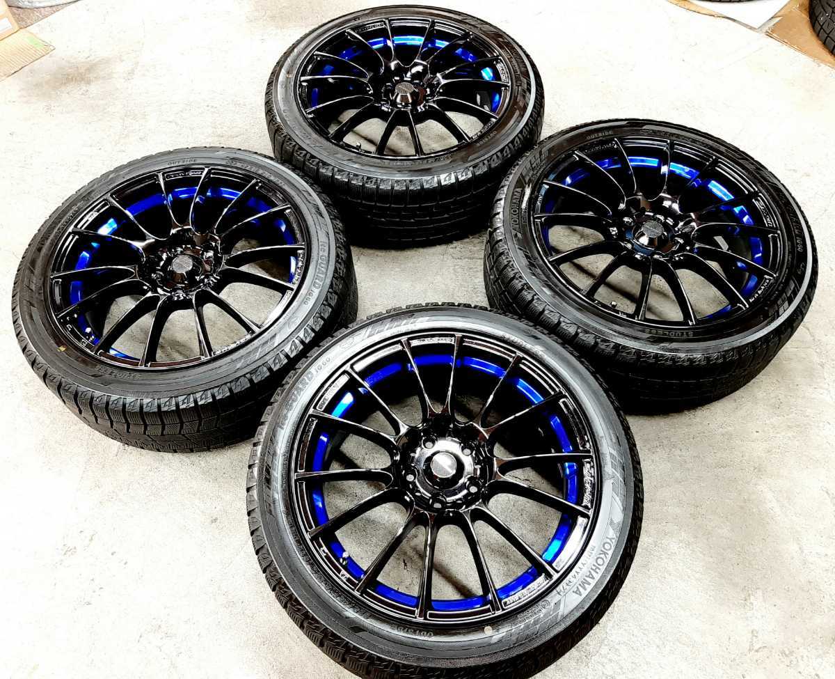 20インチアルミホイール HRE FLOWFORM FF10 サテンブラック タイヤ付 