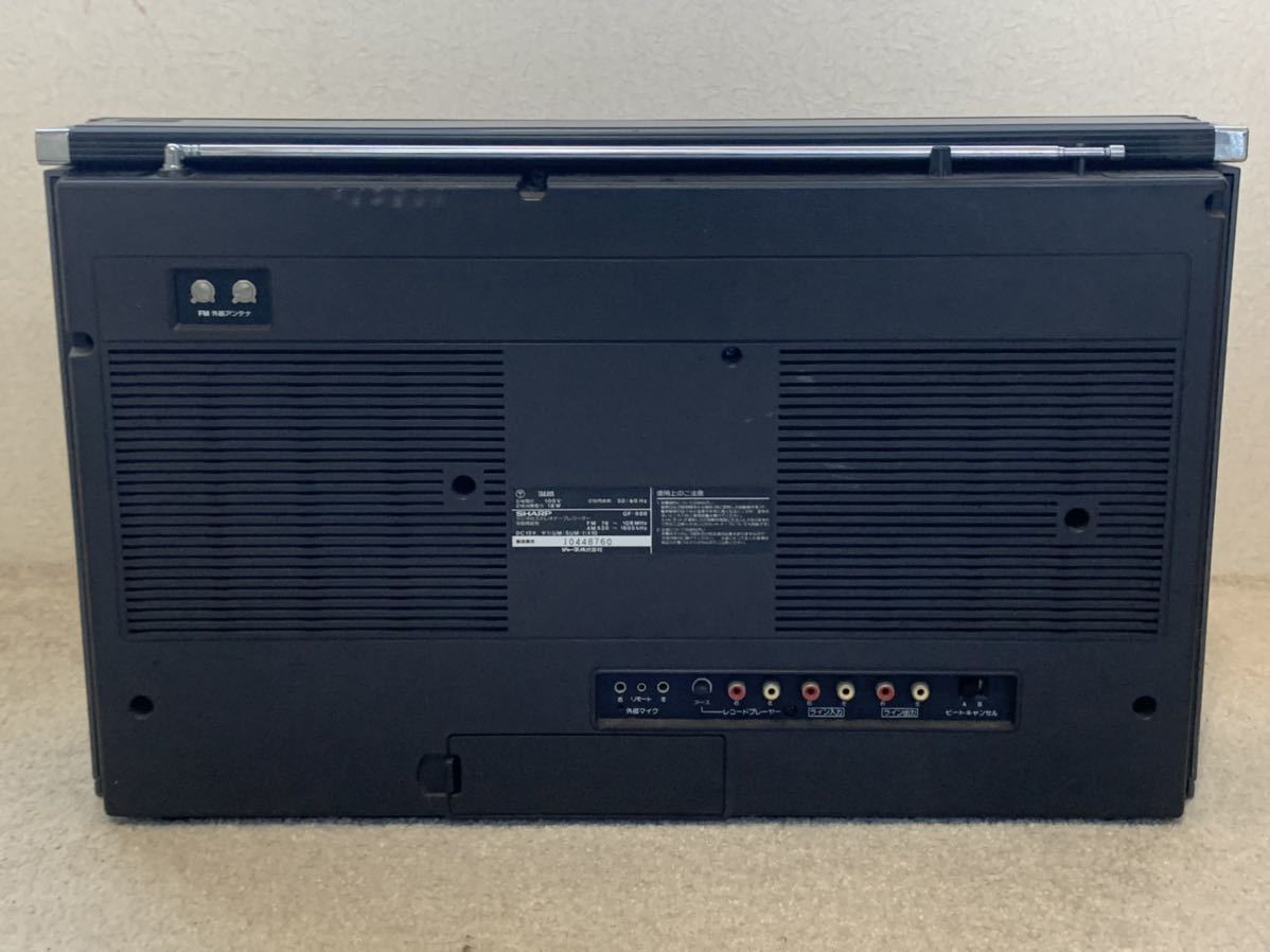 SHARP シャープ ダブルラジカセ THE SEARCHER-W GF-888 動作確認済