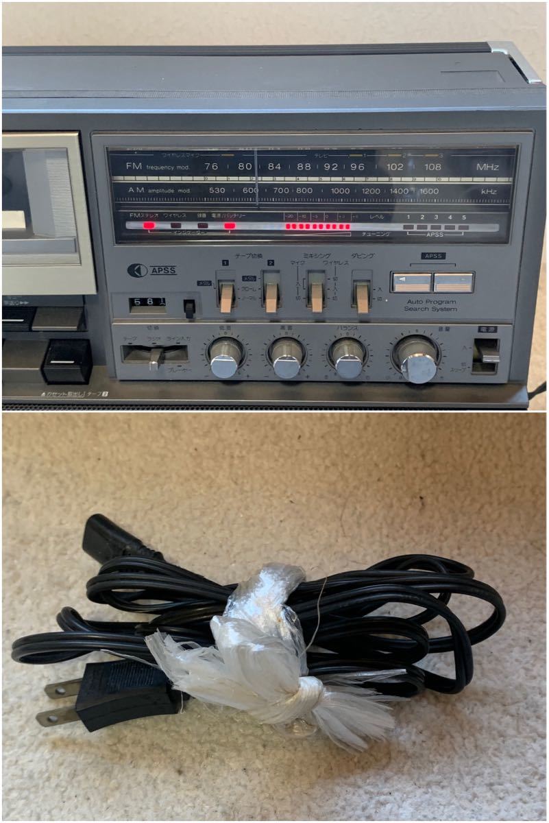 SHARP シャープ ダブルラジカセ THE SEARCHER-W GF-888 動作確認済
