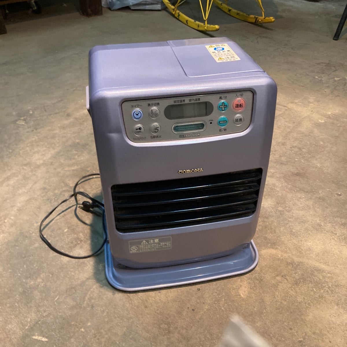 CORONA コロナ 石油ファンヒーター FH-M254Y 動作品 石油ストーブ 暖房 