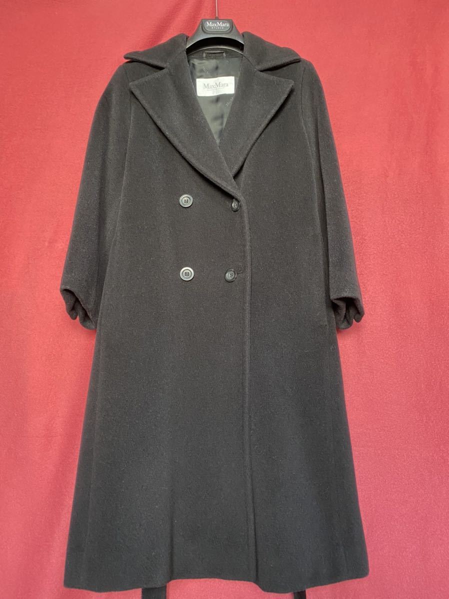 マックスマーラ Max mara 最高級 白タグ コート 美品 マックスマーラ
