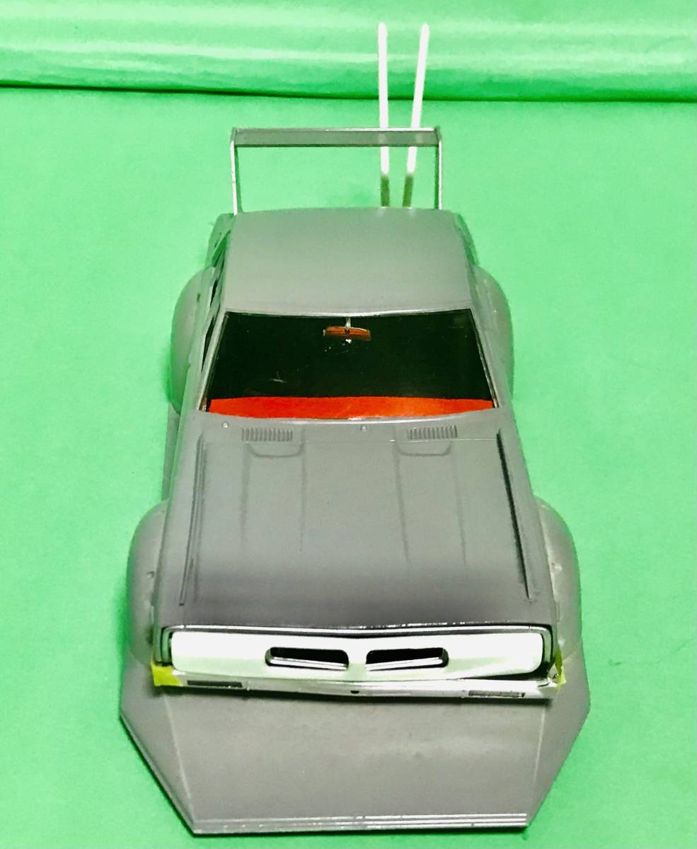 当時物 アオシマ 竹ヤリデッパ ニッサン ケンメリ 4Dr 2000GTX 検 : 旧