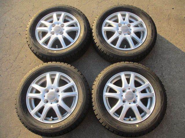 バリ溝!!☆ダンロップ☆155/65R13☆スタッドレスタイヤ4本セット