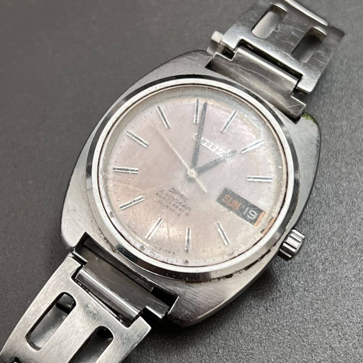 シチズン CITIZEN レオパール LEOPARD SUPER BEAT 24石 AUTOMATIC 自動巻き 稼働品