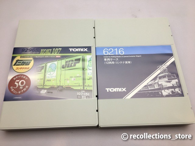 TOMIX 92965 JR コキ107形貨車 他 コンテナ セット ※まとめて取引・同