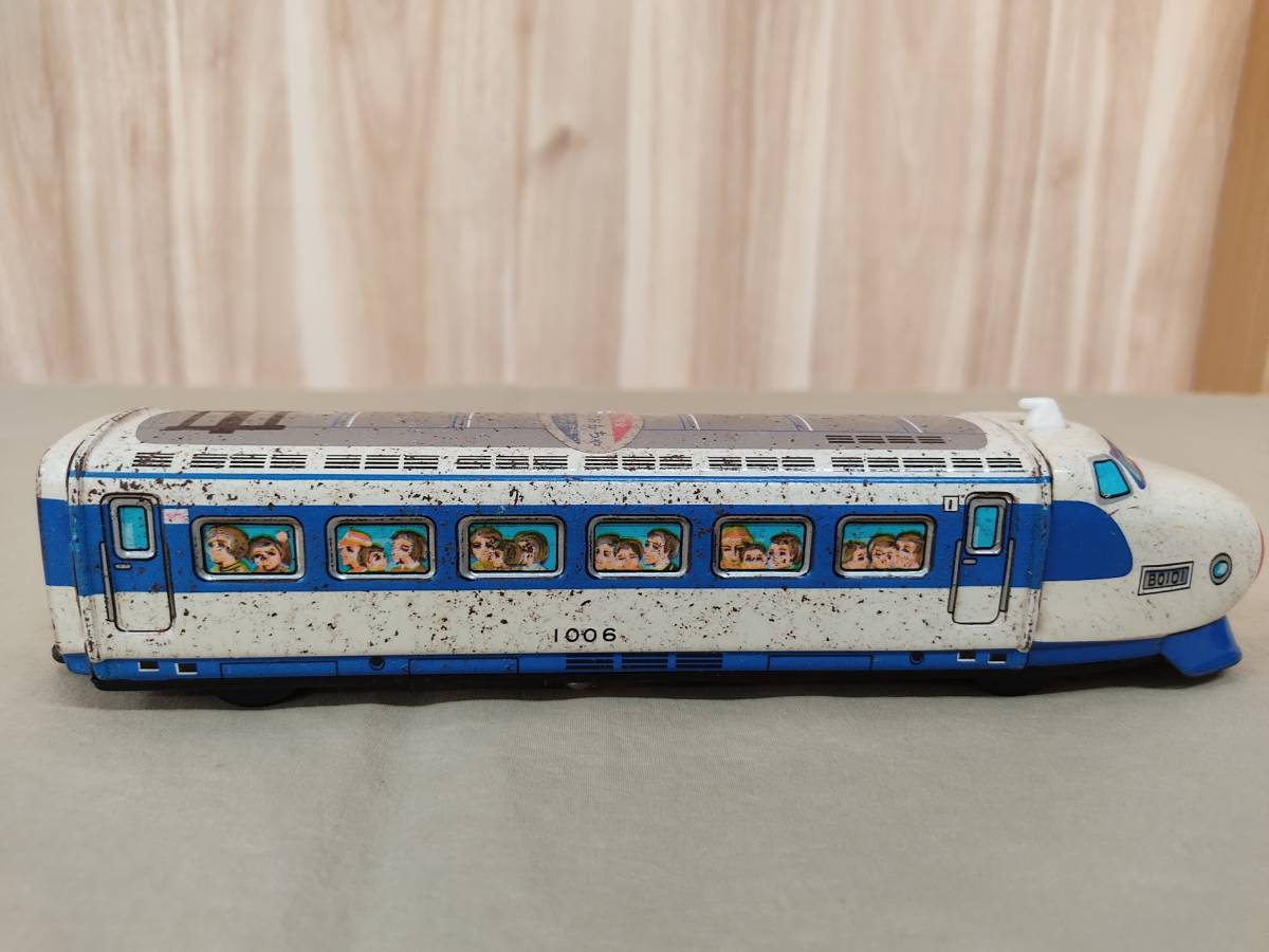 イチコー 0系新幹線 ブリキ 先頭車両 新幹線 玩具 日本製 レトロ