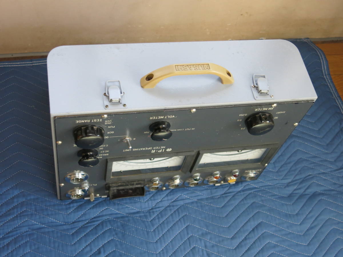 ムサシ IP-R2 操作部 （保護継電器試験機） ジャンク品(電気計測器 