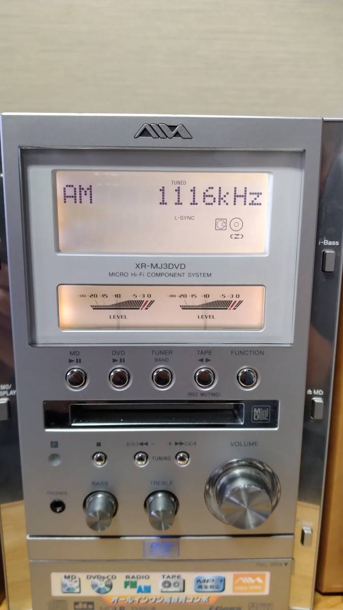 XR-MJ3DVD AIWA ジャンク オーディオ機器 XR-MJ3DVD投稿画像・動画