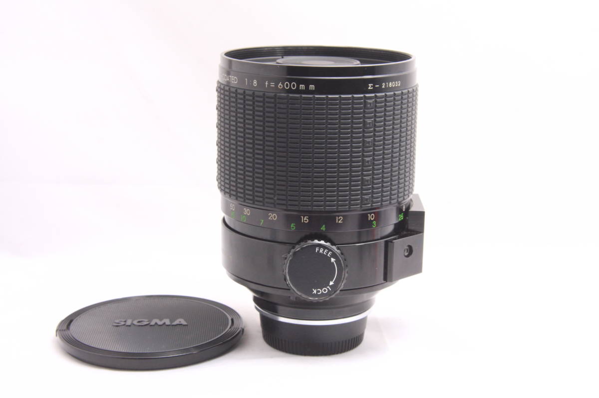 ☆美品☆SIGMA シグマ☆MIRROR-TELEPHOTO 600mm F8 MULTI-COATED 