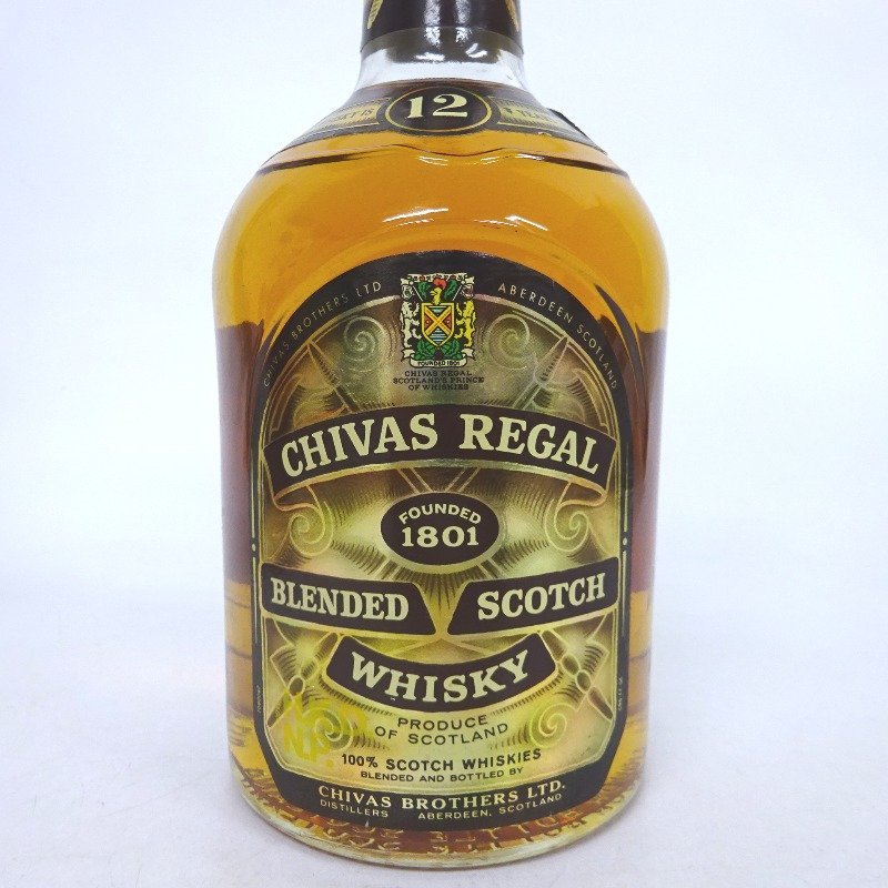 シーバスリーガル 12年 3本セット 760ml 箱無 ウイスキー whisky